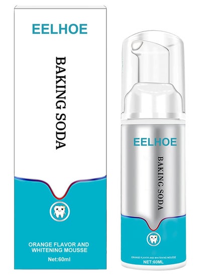 اشتري Eelhoe Foam Toothpaste Press-type Whitening Mousse To Remove Yellow Stains Oral Cleaning Toothpaste في الامارات