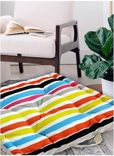 اشتري Home Town S21Sdcur086 Cushion 50X50 Cm Multicolour في السعودية