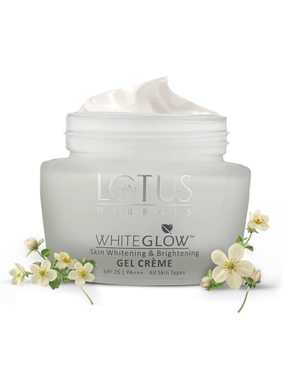 اشتري Whiteglow Skin Whitening And Brightening Gel Crème Spf-25 Pa+++ 40Gm في الامارات