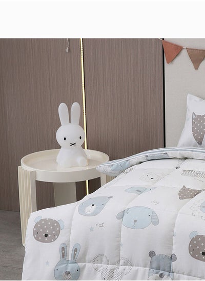 اشتري Ron Liam 2-Piece Frenemy Toddler Cotton Comforter Set 140 x 100 cm في الامارات