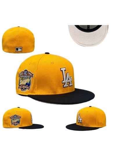 Buy Hip Hop Fashion Baseball League Adjustable Flat Tongue Baseball Hat in UAE