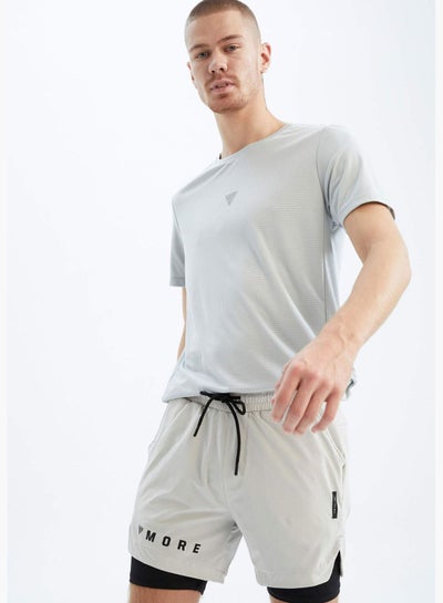 Buy Man Slim Fit Woven Short in UAE