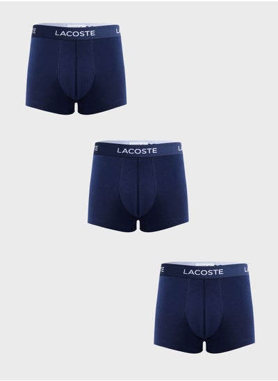 Buy 3 Pack Logo Band Trunks in UAE