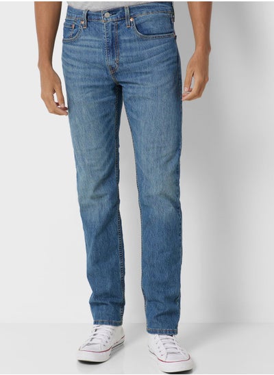 Buy Mid Wash Straight Fit Jeans in UAE