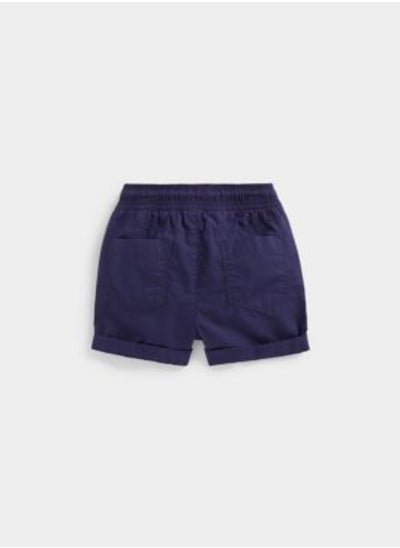 اشتري Navy Poplin Shorts في السعودية