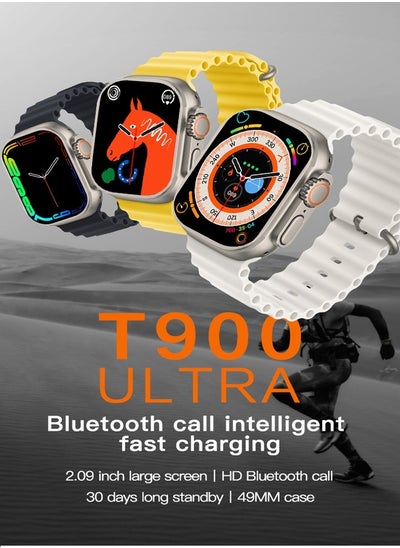 Buy smart watch T900 Ultra with health fitness tracker and supports the Arabic Language in Egypt