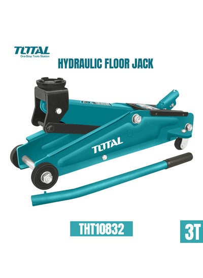 اشتري TOTAL 3 ton Jack Hydraulic Floor Jack for Professionals and Enthusiasts THT10832 في السعودية