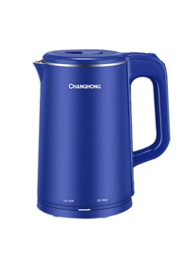Buy Electric Kettle Thermal Insulation 1.8L Capacity Automatic Power-Off Anti-Dry Protection Household Kettle Blue in UAE