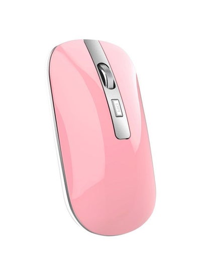 Buy M30 Rechargeable Wireless Mouse Pink in UAE