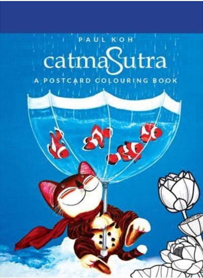 Buy Catmasutra : A Postcard Colouring Book in Saudi Arabia