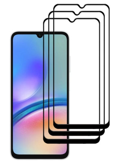 اشتري 3 Pieces Antistatic ESD Dustproof Premium Quality High Definition Tempered Glass Screen Protector Designed For Samsung Galaxy A05s في الامارات