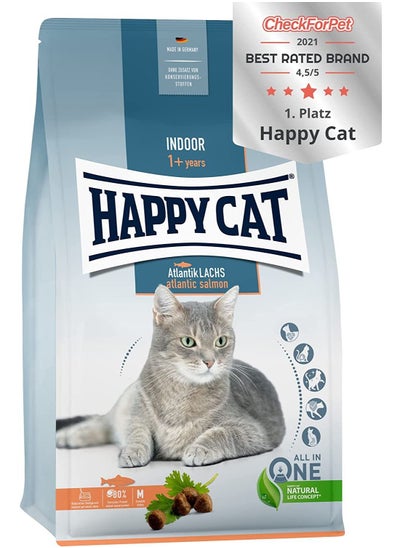 Buy Happy Cat Indoor Atlantic Lachs 1.3kg in UAE