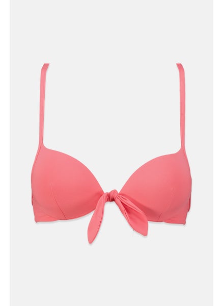 اشتري Women Plain Padded Bikini Top, Pink في السعودية