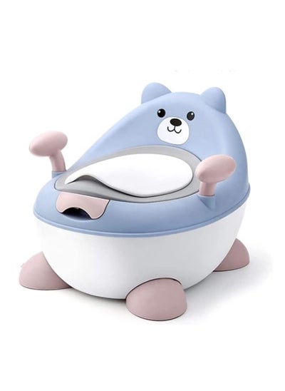 Buy Baby Potty Training Toilet With Handle Simulation Large Capacity Removable in Saudi Arabia