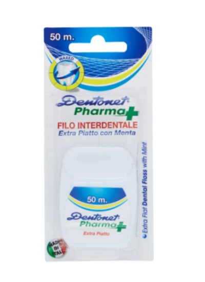 Buy Pharma Plus 108 Extra Flat Dental Floss Mint in UAE