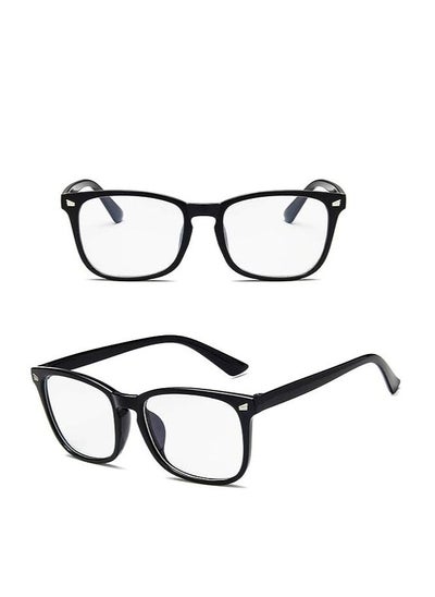 اشتري ORiTi Blue Light Blocking Clear Transparent Computer Glasses Gaming Anti Blue ray Anti Eye Strain Eyeglasses Transparent Lens في الامارات