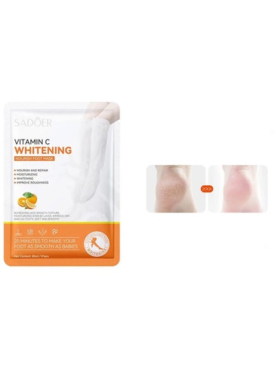 Buy VITAMIN C WHITENING NOURISH FOOT MASK in Saudi Arabia