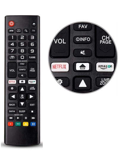 اشتري Universal Remote for LG Smart TV Remote All Models LCD LED 3D HDTV Smart TVs AKB75095307 AKB75375604 AKB74915305 في الامارات