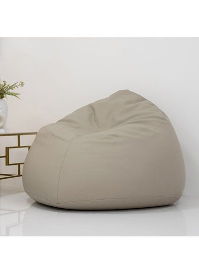 اشتري Oxford XXL Bean Bag Chair 1 Seater Comfortable Lazy Sofa Adult Kids Play Chair Modern Design Living Room Furniture AccessoriesL 140 x W 140 x H 105 cm Beige في الامارات