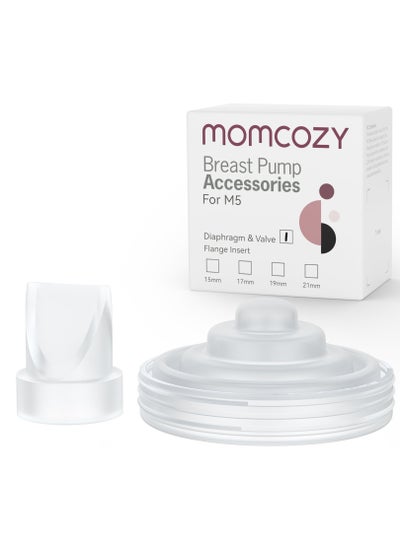 Buy Momcozy Duckbill Valves & Silicone Diaphragm Compatible with Momcozy M5. Original Momcozy M5 Breast Pump Replacement Accessories, 1 Pack in Saudi Arabia