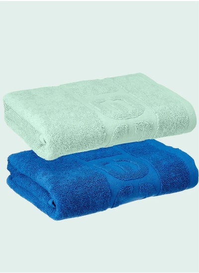 Buy Ultra-soft face towels, two pieces in Egypt