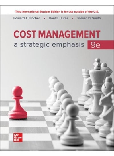 Buy Cost Management  A Strategic Emphasis - ISE  Ed   9 in Egypt