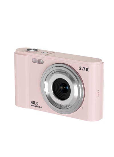 Buy 48 Megapixel High-Definition Digital Entry-Level Mini Camera for Home Shooting with 32GB Memory Card in Saudi Arabia