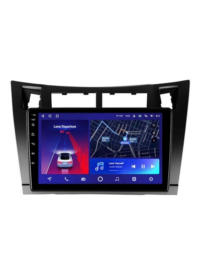 اشتري Android Car Stereo for Toyota Yaris 2005 2006 2007 2008 2009 2010  2011 6GB RAM 128GB ROM 9 Inch Support SIM Card, Apple Carplay, MirrorLink WiFi BT, IPS Touch Screen with AHD Camera Included في الامارات