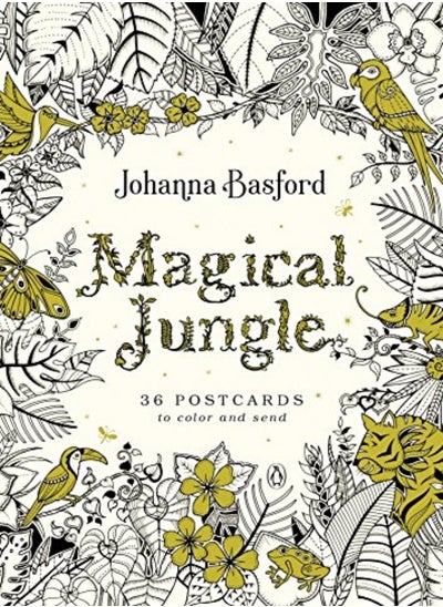 Buy Magical Jungle 36 Postcards To Color And Send by Basford, Johanna Paperback in UAE