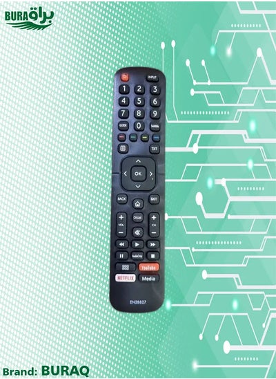 اشتري erorex Replacement Remote Control For Hisense Smart Tvs EN2BB27 في السعودية