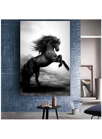 Buy Horse Wall Art Painting Card Board MDF Home Decor in Saudi Arabia