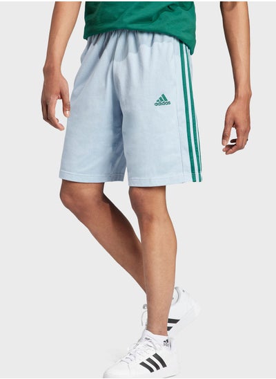 Buy Essentials Single Jersey 3-Stripes Shorts in UAE