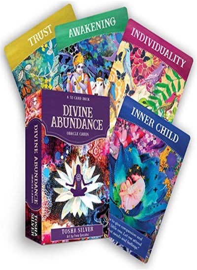 اشتري Divine Abundance Oracle Cards by Silver, Tosha Paperback في الامارات