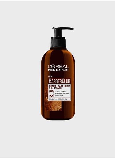 Buy L'Oreal Men Expert 3-in-1 Beard Hair & Face Wash in UAE