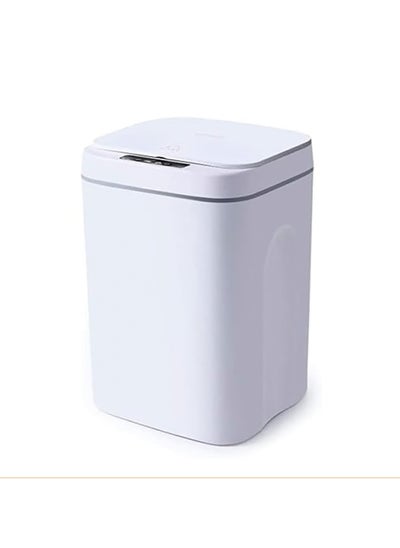 اشتري Automatic Trash Can | 16 Liter Waste Bin with Lid | Automatic Induction Touch-Free Trash Can Suitable Garbage Container for Kitchen, Home, Office, Living Room, Bedroom في الامارات