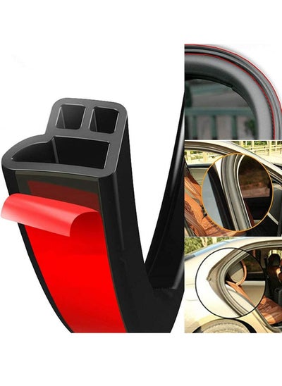 اشتري Car Weather Stripping Universal Self Adhesive Auto Door Rubber Draft Seal 10M L Shape Window Trunk Trim Edge Weatherstrip Engine Cover Noise Insulation في الامارات