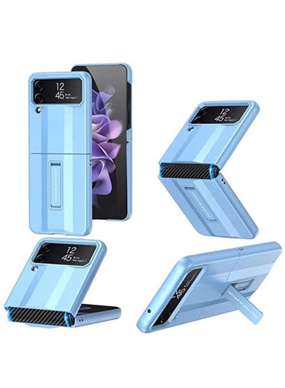 Buy Samsung Galaxy Z Flip 4 5G Case, Ultra Slim PC Folding Shockproof Scratch-Resistant Mobile Phone Case (Blue) in Egypt