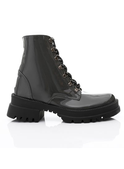 Buy Side Zipper Half Army Boot - Grey in Egypt