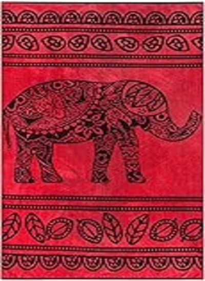 اشتري Signoola Beach Towel 90 X 170 Cm Elephant, 100% Cotton. في مصر