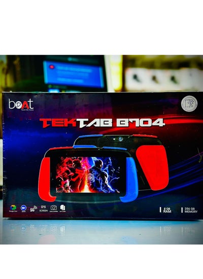 اشتري Boat Tektab B704 5G Network Android Tablet with  8GB RAM 256GB Rom and 5000mah في الامارات