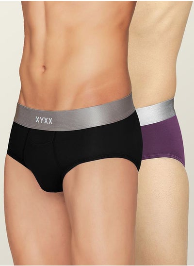 Buy Pack of 2 - Contour Pouch Detail Modal Briefs in Saudi Arabia