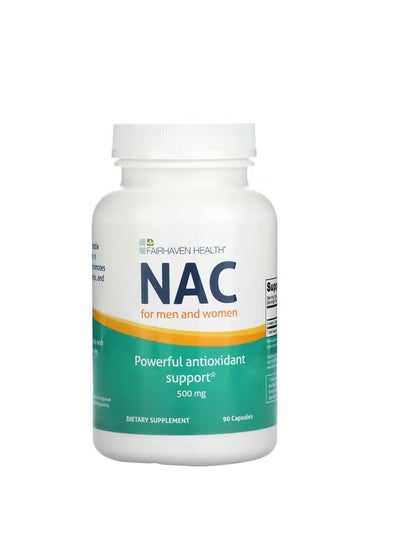 اشتري NAC for Men and Women, 500 mg, 90 Capsules في السعودية