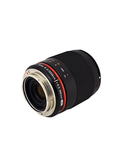 Buy 300M-E-BK 300mm F6.3 Mirror Lens for Sony NEX Mirrorless Interchangeable Lens Cameras - E-Mount in UAE