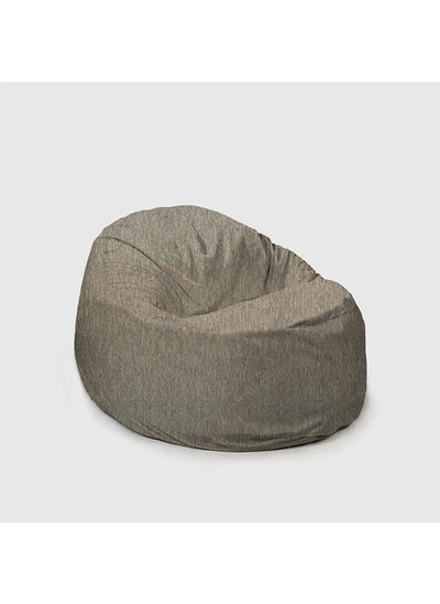 Buy Koze Bean Bag 90X110X90 cm-Pebble in Egypt