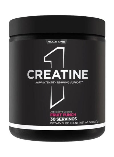 Buy R1 Creatine High Intensity Training Support Fruit Punch Flavored 210g in Saudi Arabia