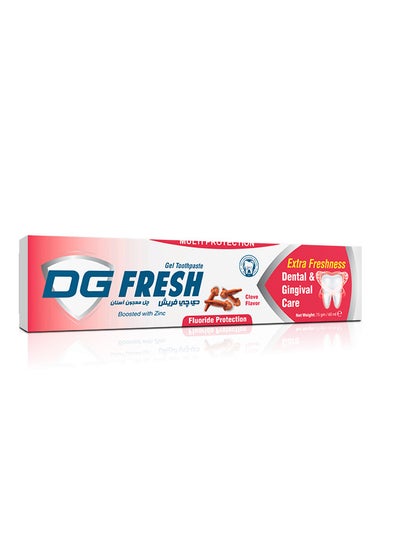 DG Fresh - Clove Toothpaste Gel 75 gm price in Egypt | Noon Egypt | kanbkam