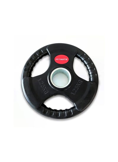 Buy Fitmate Rubber Olympic Weight Plate | 1.25 Kg in UAE