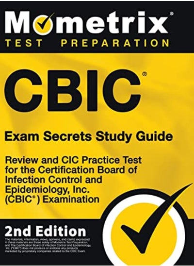 Buy Cbic Exam Secrets Study Guide Review And Cic Practice Test For The Certification Board Of Infectio by Mometrix Hardcover in UAE