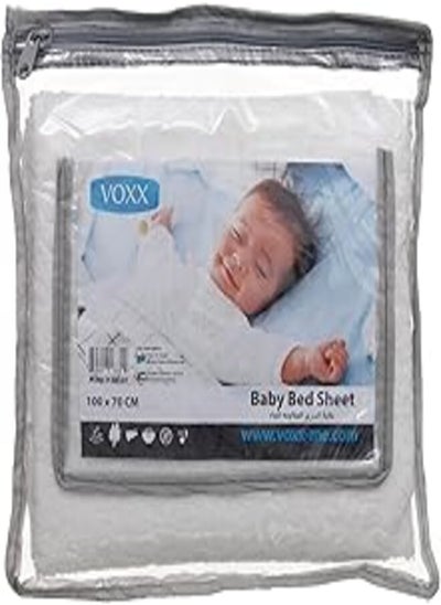 Buy VOXX Baby Bed Sheet 100x70 CM in Egypt