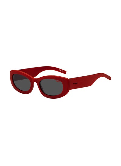 Buy Women's UV Protection Rectangular Sunglasses - Hg 1253/S Red 54 - Lens Size: 54 Mm in Saudi Arabia